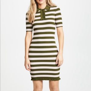 Milly Ruffled Polo Dress NWT